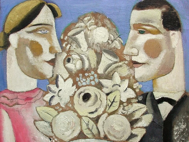 1877-Gustave de Smet - Il Bouquet